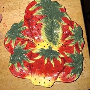 Ganz Strawberry Spoon Holder Wall Decor